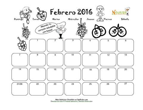 Calendario Infantil 2020 Para Imprimir Y Colorear Dibujos Net