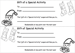 gift coupons- color in version