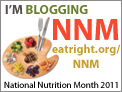 I'm Blogging National Nutrition Month